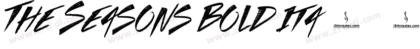 The Seasons Bold Ita字体转换 The Seasons Bold Ita字体转换
